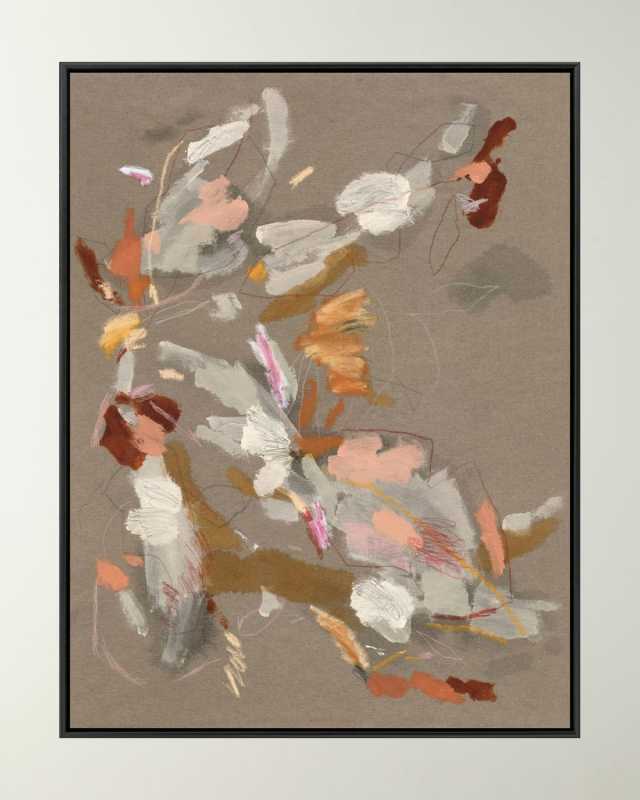 "Scatter" Framed Giclée on Canvas